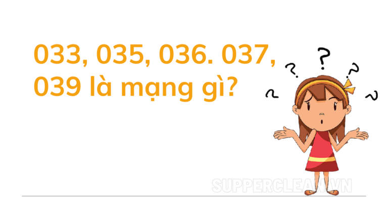 033, 035, 036, 037, 039 là mạng gì? Được đổi thành từ đầu số nào?