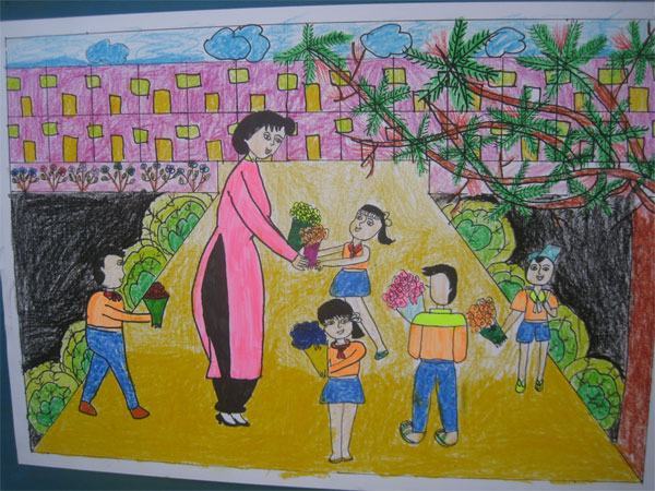 Vẽ tranh 2011 đơn giản đẹp nhất cho lớp 3 8 mọi lứa tuổi  Đại Việt Sài  Gòn