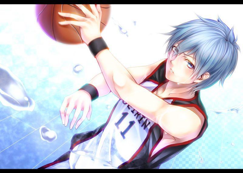 hình ảnh anime nam chơi bóng rổ đẹp