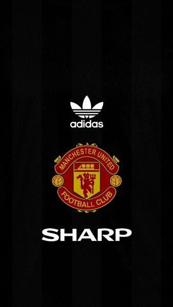 Hình nền logo Manchester United trên áo