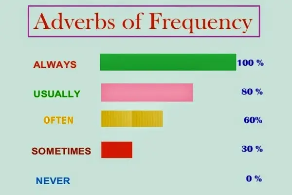 Trạng từ chỉ tần suất (Frequency) trong tiếng Anh