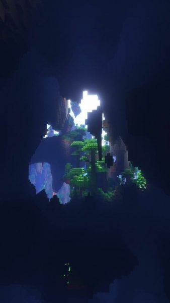 Minecraft Höhlentapete