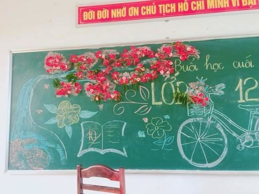 Cách trang trí bảng viết phấn trên lớp đẹp học sinh nào cũng mê ...