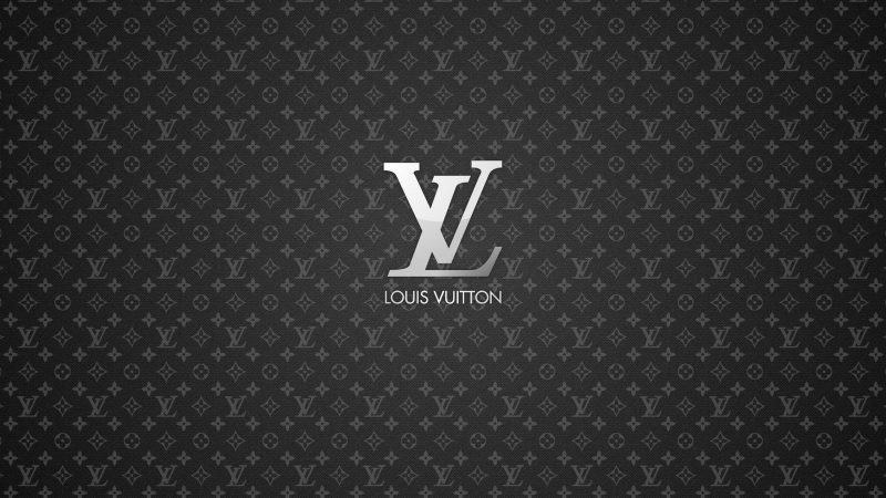 Giấy dán tường màu đen của Louis Vuitton