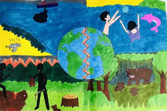 Vẽ tranh Ý tưởng trẻ thơ đẹp nhất – Cuộc thi vẽ tranh 2023