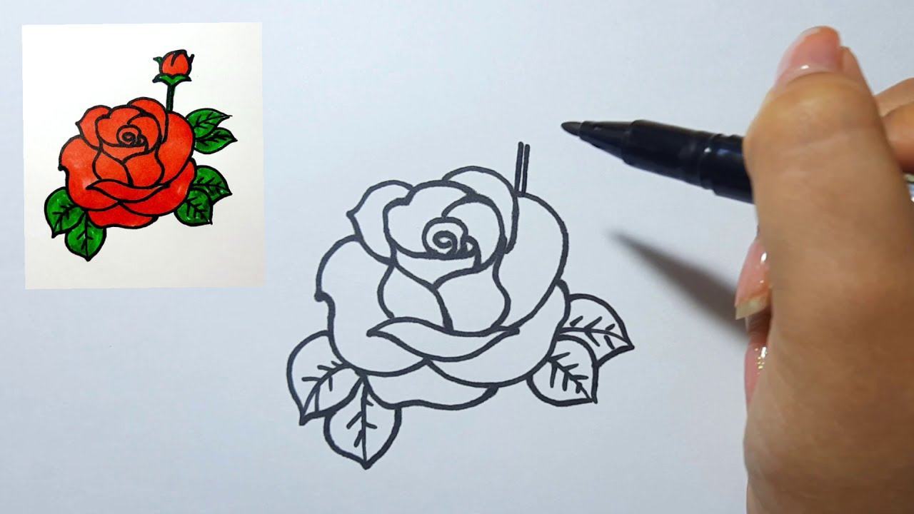 cách vẽ 19 bông hoa