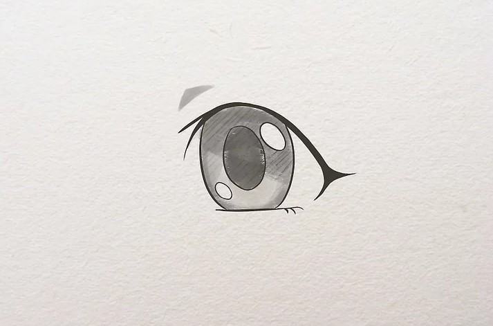 cách vẽ 8 con mắt