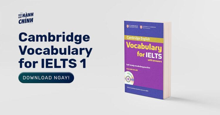 Tải ngay sách Cambridge Vocabulary for IELTS 1