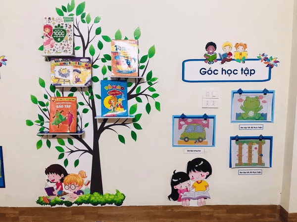 Cách trang trí góc mầm non cho bé chơi học tập đẹp dễ thương nhất - Trường ĐH Đại Việt Sài Gòn