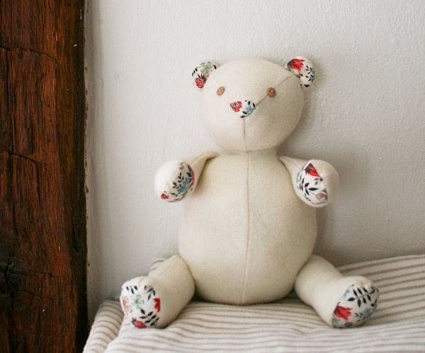 Hướng dẫn tự may chú gấu teddy nhồi bông xinh xắn đáng yêu tặng bé