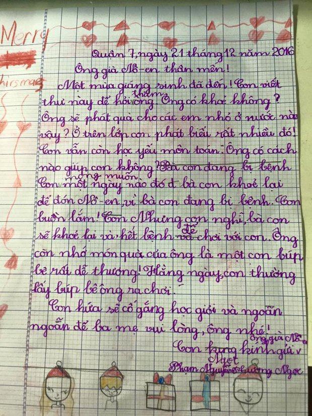 Thư gửi ông già Noel của các bé nhân dịp lễ Giáng Sinh sắp về - Ảnh 9.
