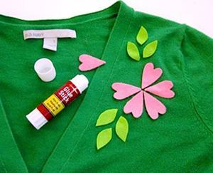 Ba cách đơn giản để có áo len hoa xinh xắn - Ảnh 3
