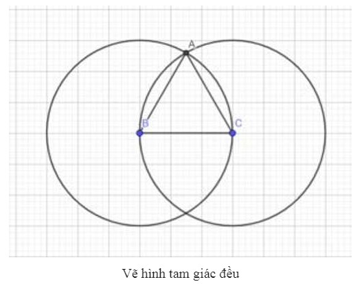 Cách vẽ tam giác đều bằng những bước cơ bản, chính xác nhất