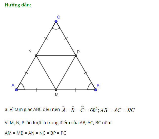 cách vẽ 7. tam giác đều