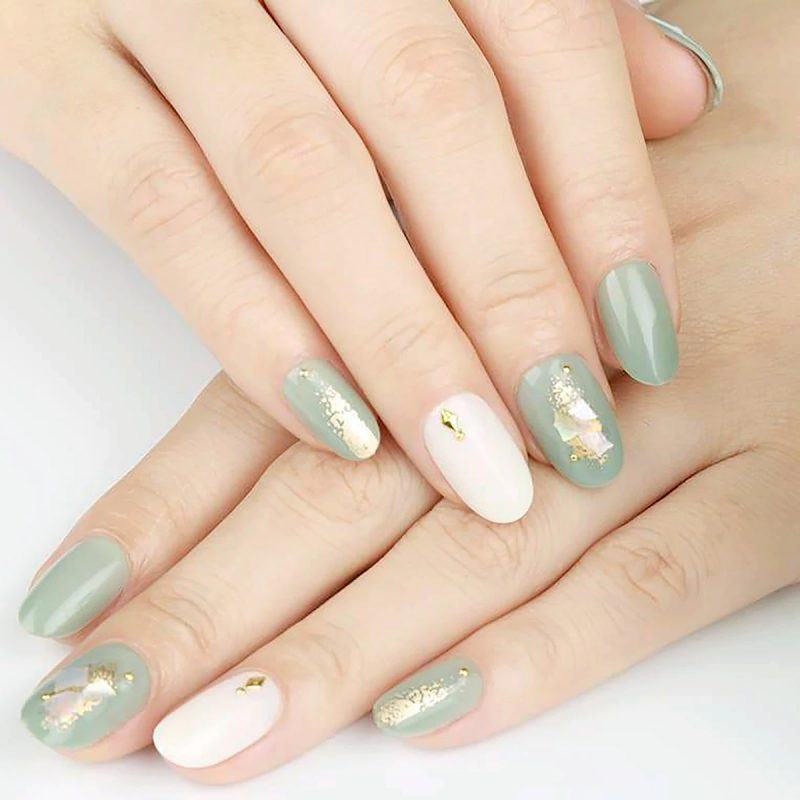 Mẫu nail đẹp nhẹ nhàng
