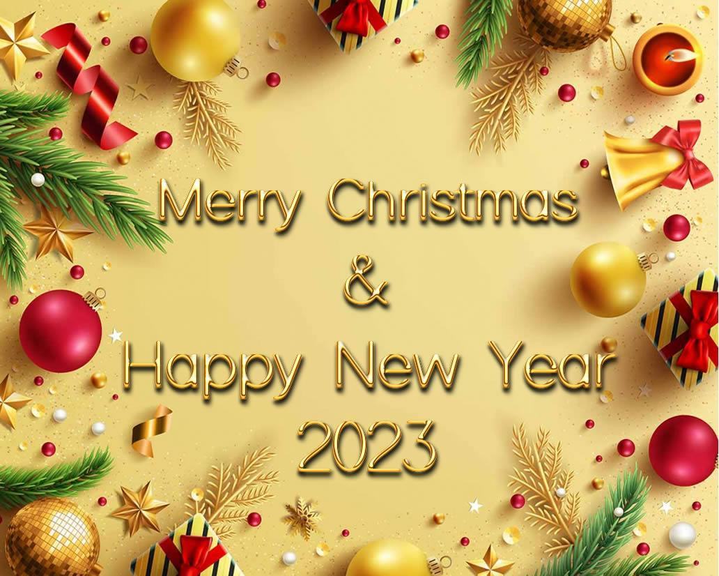 Chúc mừng năm mới và năm mới 2023