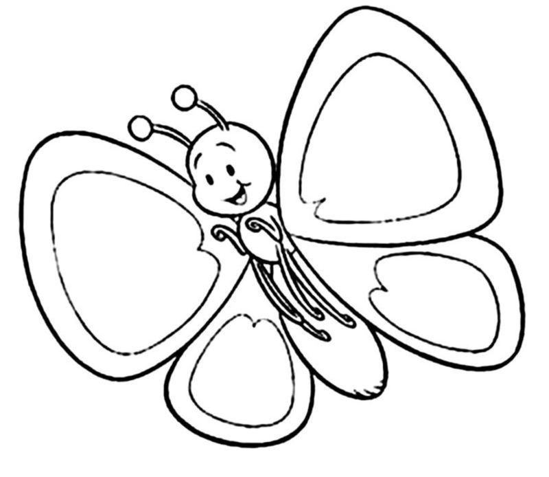38 hình vẽ con bướm