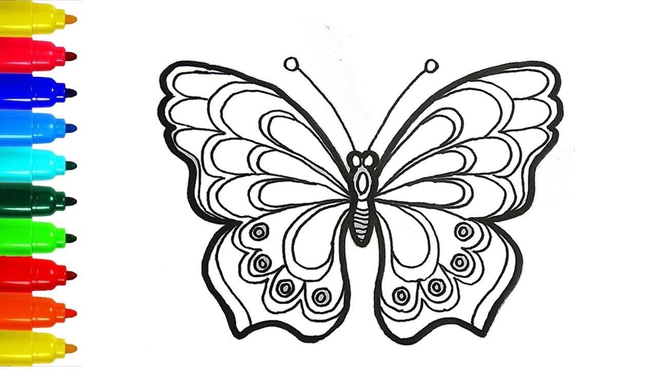 36. vẽ con bướm