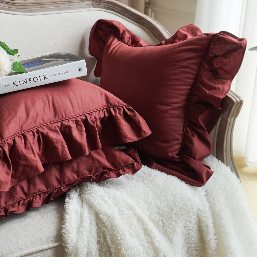 Cách đếm vải may vỏ gối sofa, vỏ gối tựa lưng đẹp nhất