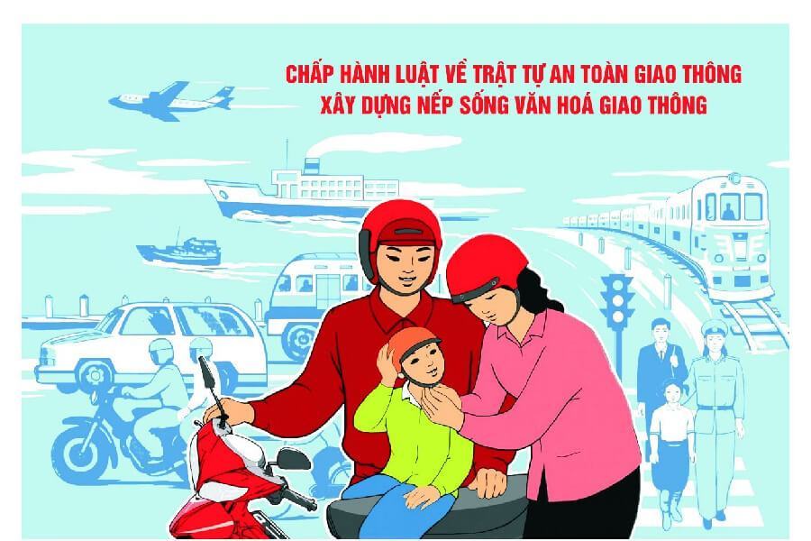 Ý tưởng vẽ biển báo an toàn giao thông.