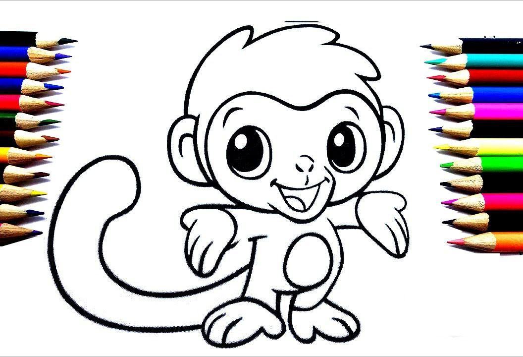 vẽ 16 con khỉ