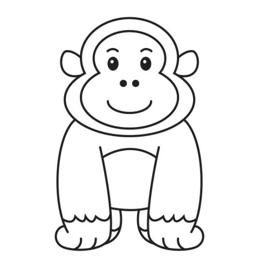vẽ 14 con khỉ