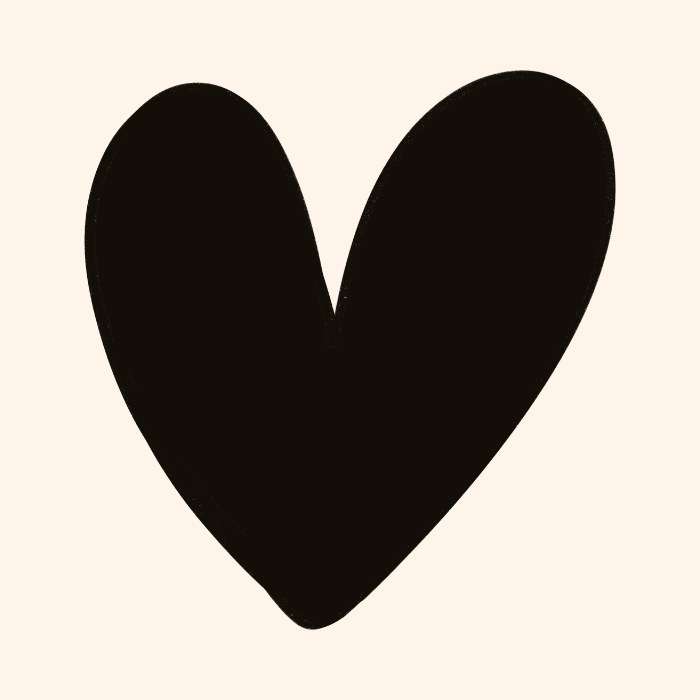 ý nghĩa của một trái tim màu đen