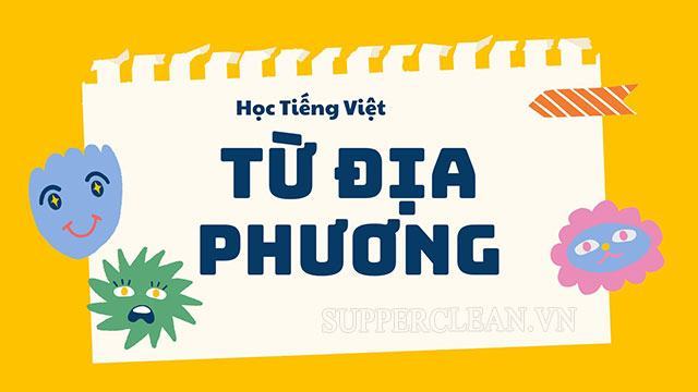 từ địa phương