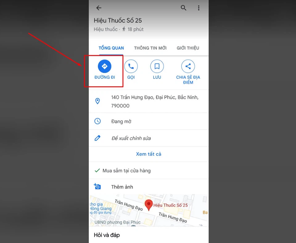 Tìm Hiệu Thuốc Gần Nhất Với ​​Google Maps 5