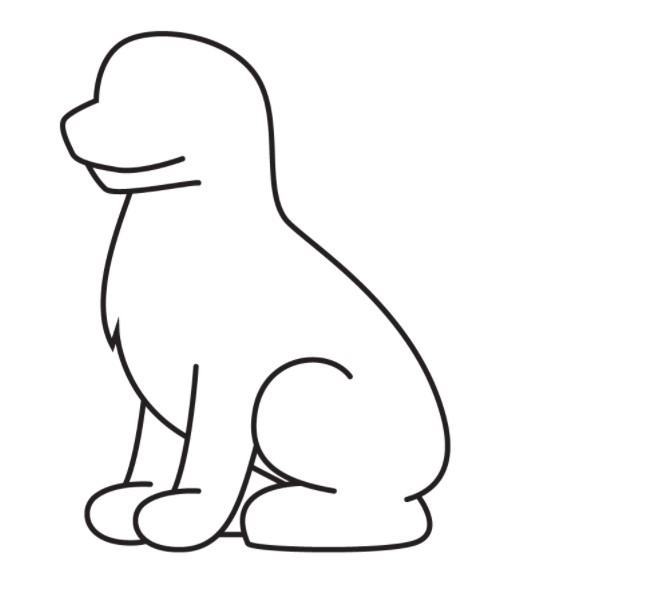 vẽ 29 con chó đơn giản