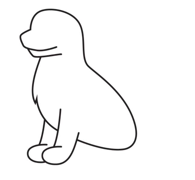 vẽ một con chó bình thường 28