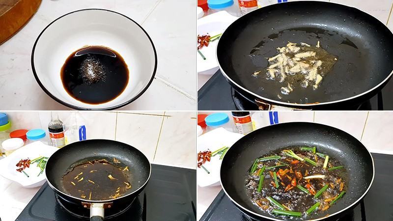 Cách làm cá mú hấp xì dầu 5