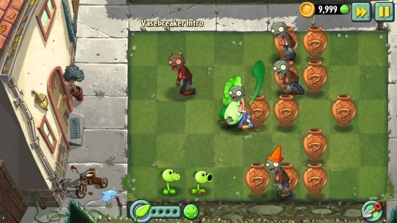 Plants vs Zombies 2 Chiếc bình vỡ