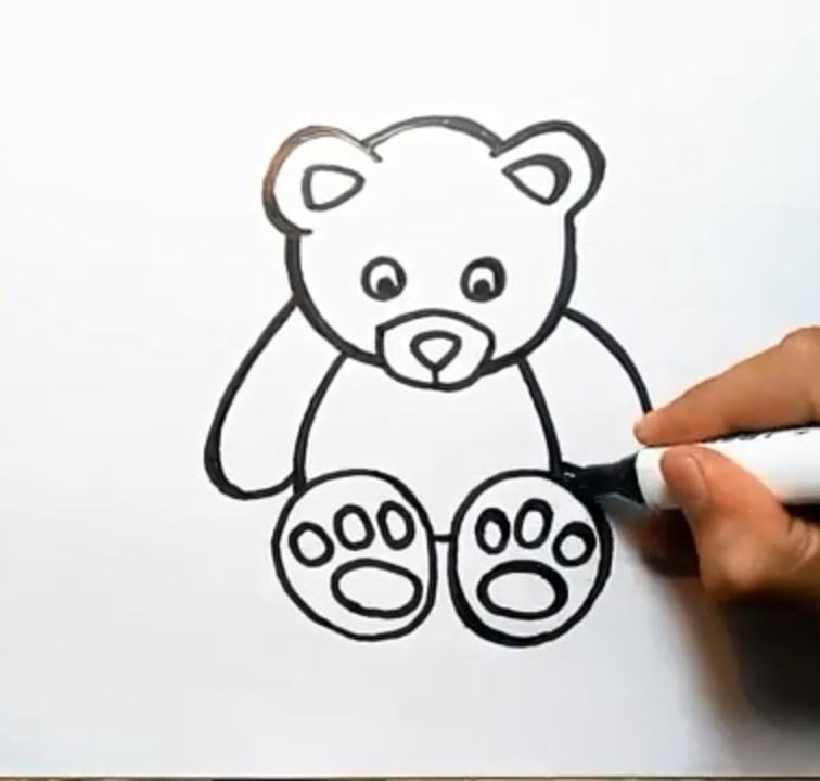 vẽ gấu 18