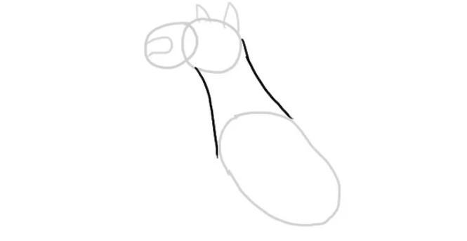 vẽ 10. một con ngựa