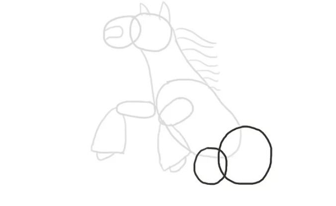 vẽ 11. một con ngựa