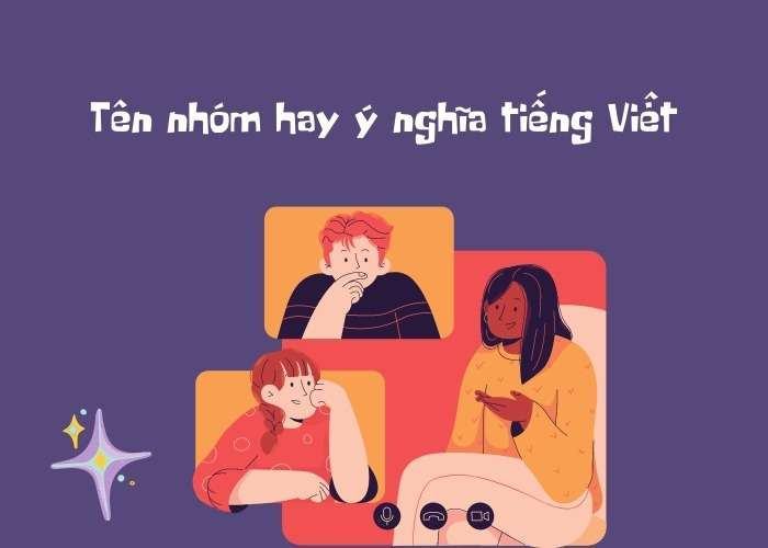 Tên nhóm hay nghĩa tiếng việt