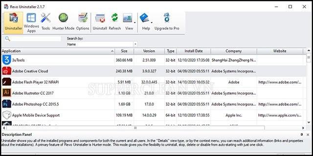 Cách gỡ bỏ phần mềm Revo Uninstaller
