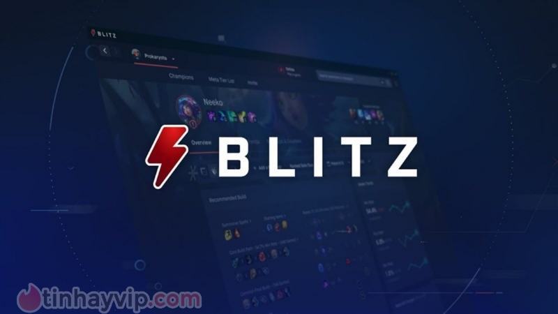 Kiểm tra lịch sử của các trò chơi LOL trên Blitz.  ứng dụng