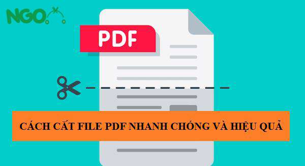 Cách cắt file PDF nhanh gọn, đơn giản BỎ TÚI GẤP