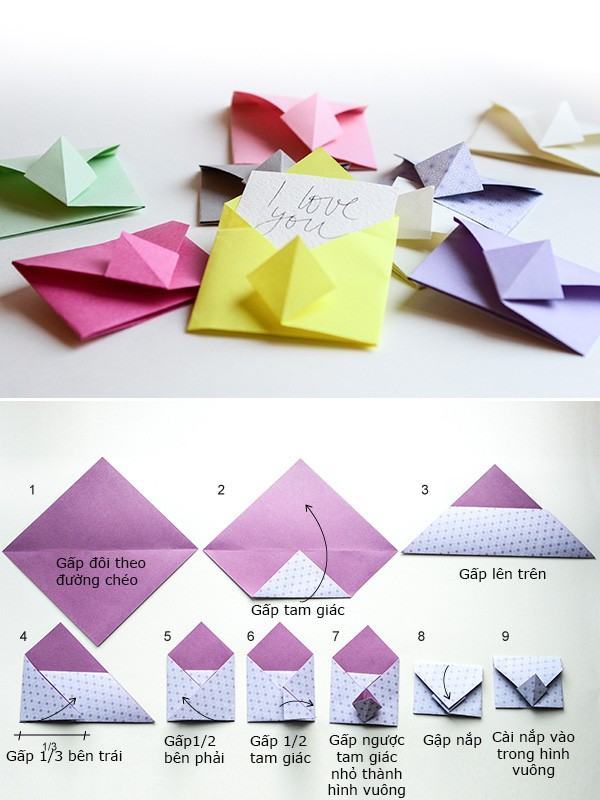 cách gấp giấy origami 2