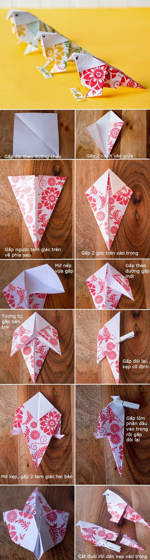 cách gấp giấy origami 6