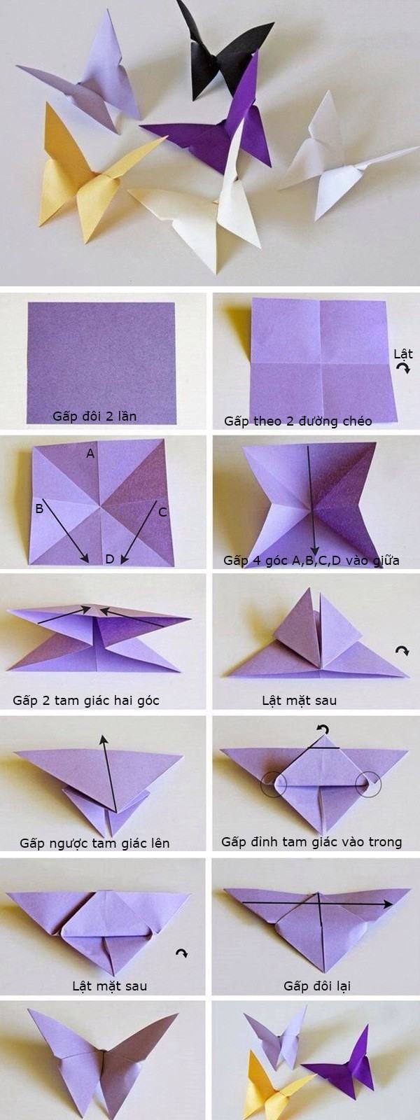 cách gấp giấy origami 5