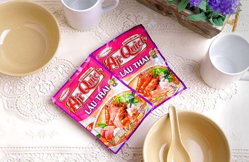 Gói gia vị lẩu thái chua cay Aji Quick 