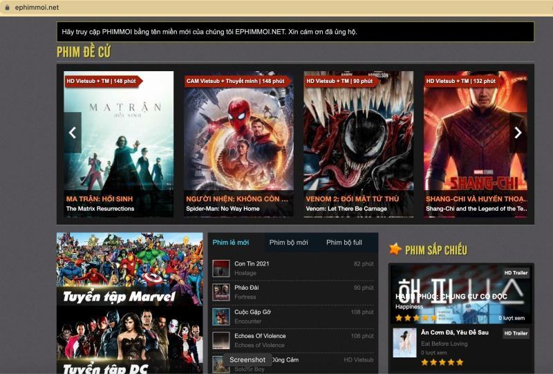 Phimmoi đổi tên thành ephimmoi
