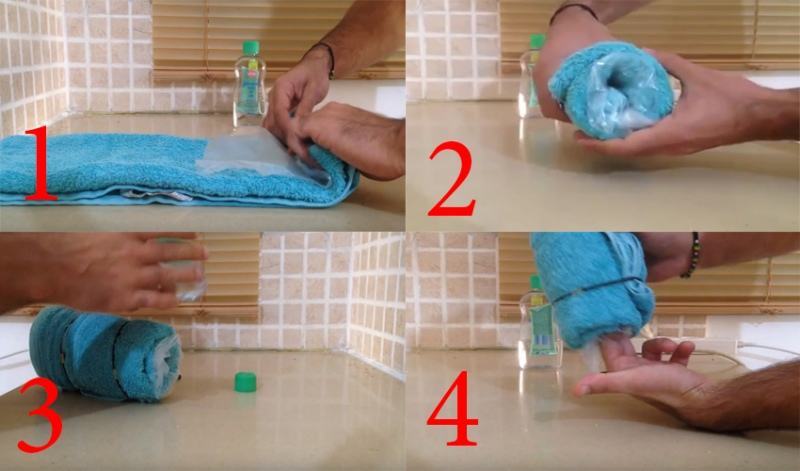 Cách làm móng tay giả bằng khăn và găng tay cao su