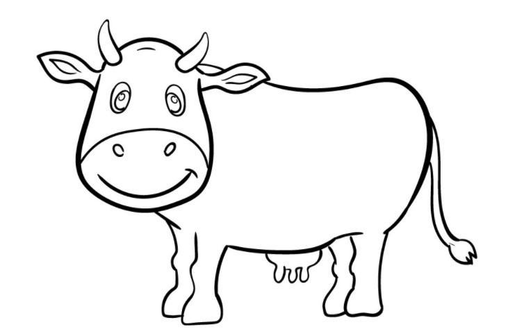 vẽ 8 con bò