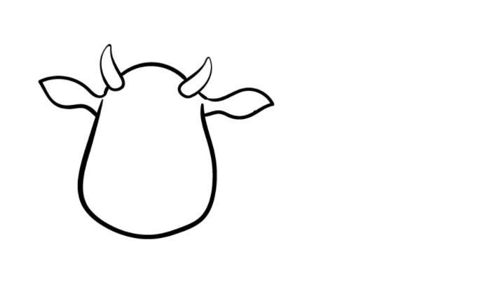 vẽ 4 con bò