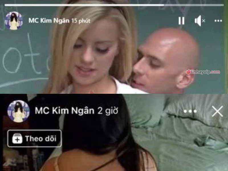 MC Kim Ngân bị hack facebook quảng bá phim a 