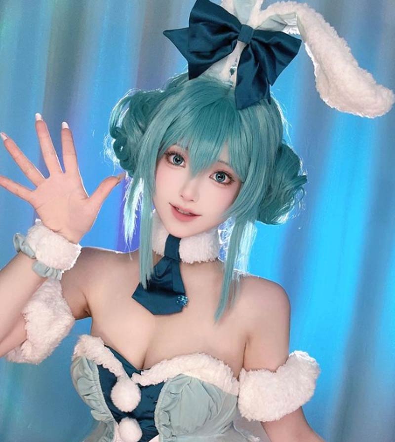 Top ảnh cosplay girl thỏ dễ thương 7